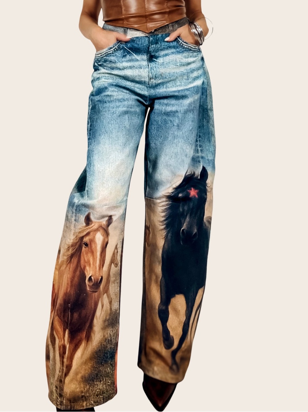 VBRT High-Rise Running Wild Barrel Jeans